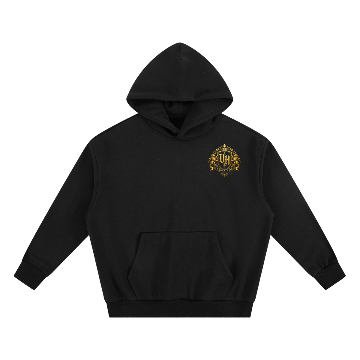 Urban Heir Gold Crest Fleece Hoodie