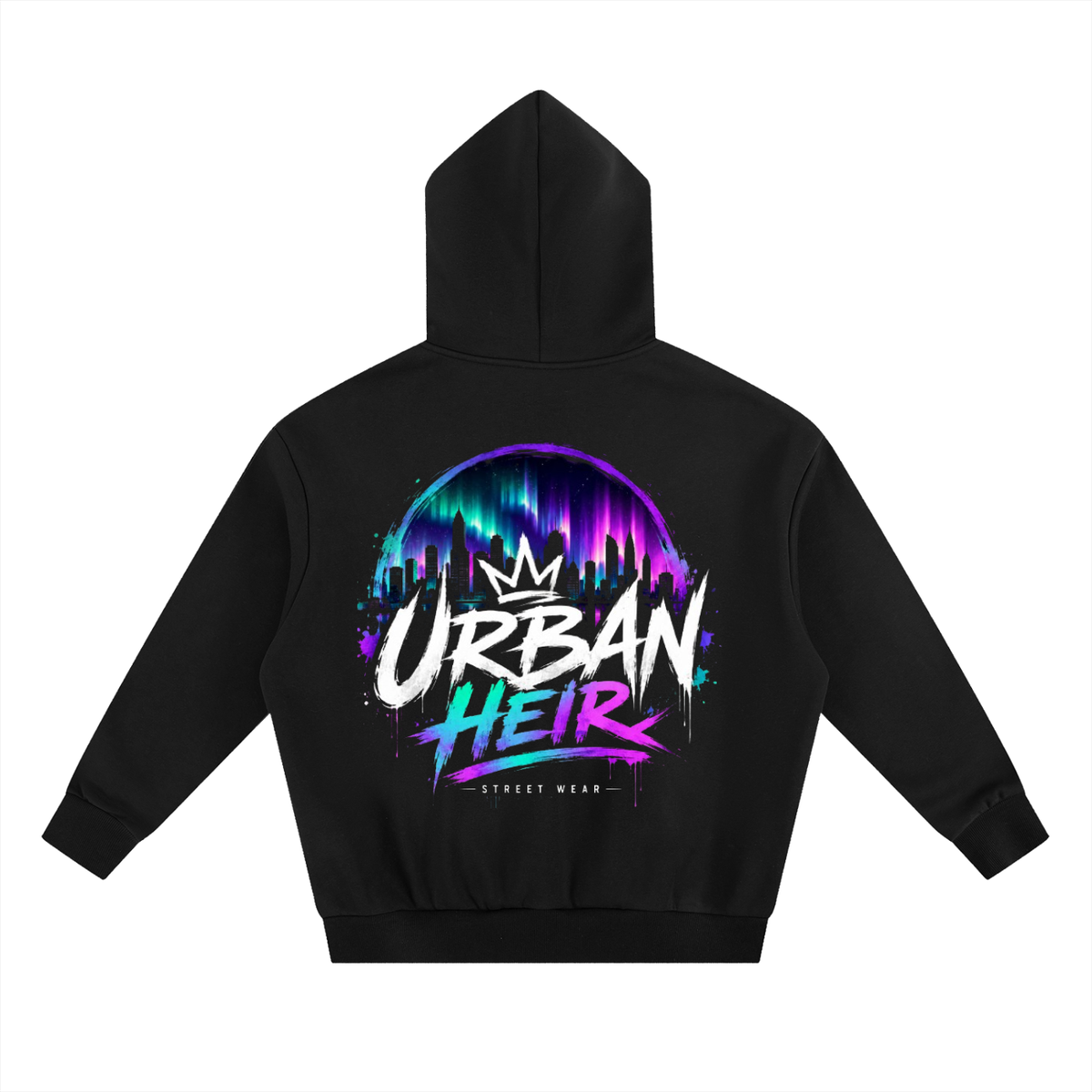 Urban Heir Aurora Logo Fleece Hoodie